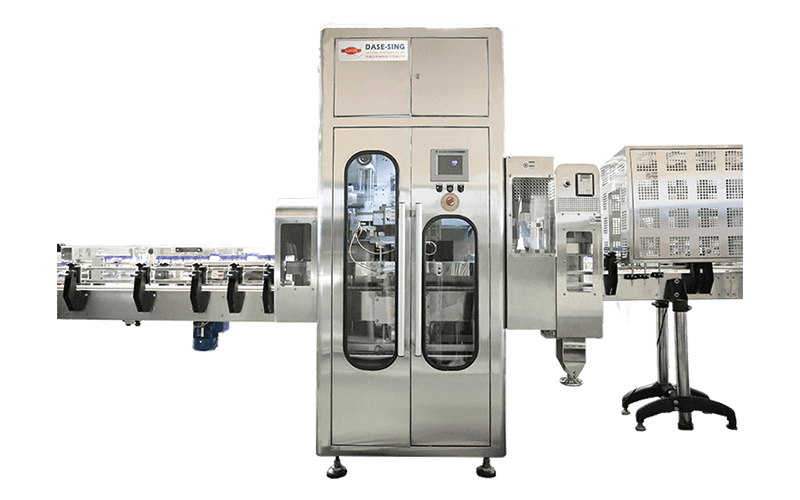 Etiquetadora de mangas retráctiles automáticas de un solo cabezal DSL-250A (hasta 250BPM) DSL-250A