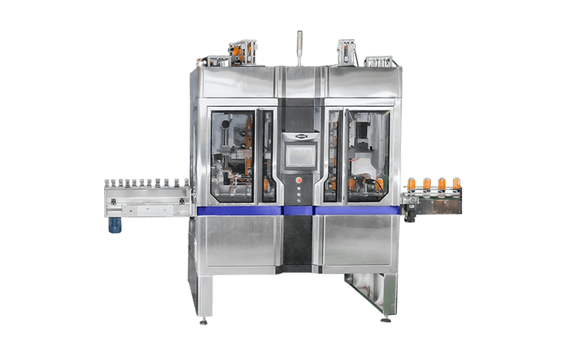 Etiquetadora de manga retráctil automática de alta velocidad y dos cabezales i-Sleeve Pro II (hasta 1000BPM) i-Sleeve Pro II (hasta 1000 BPM)