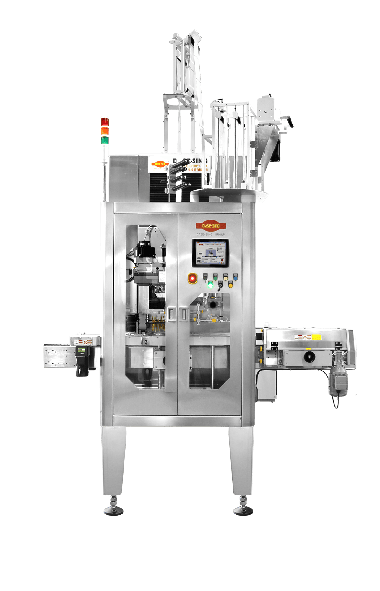 Etiquetadora de mangas retráctiles automáticas de un solo cabezal DSV-BP (hasta 450 BPM) DSV-BP